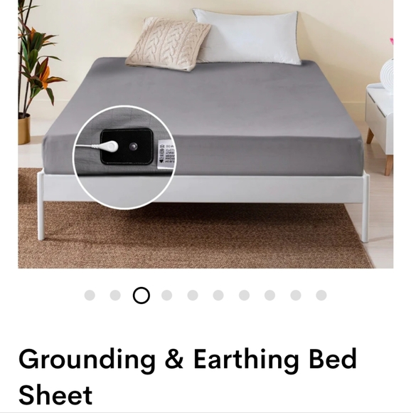 Grounding Bedding Nwt Grounding Premium Grounding Fitted Sheet Grey Queen Size Poshmark